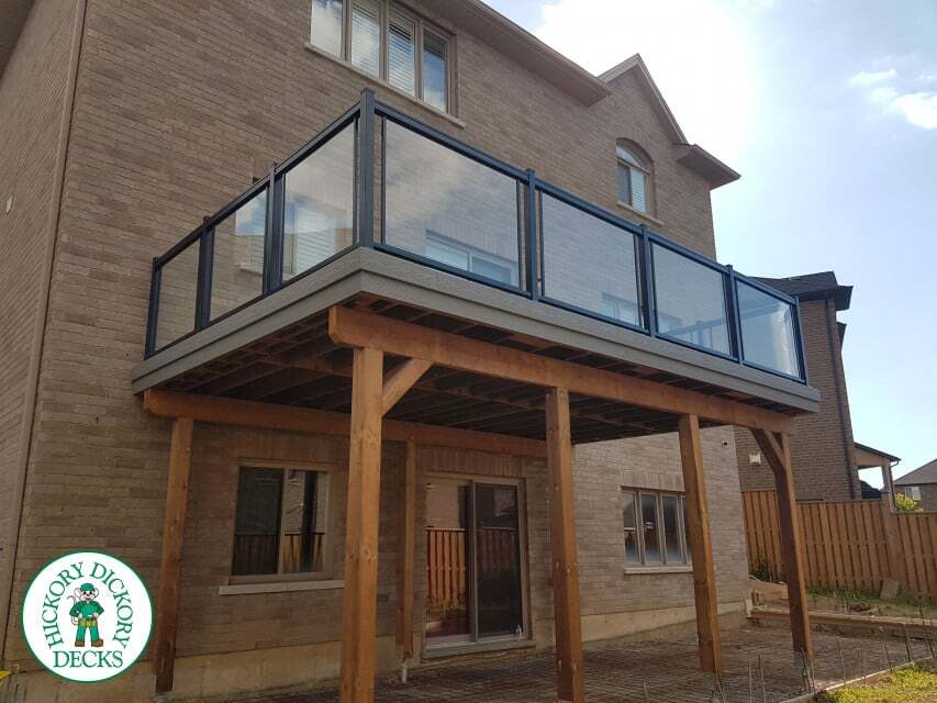 house with second floor deck