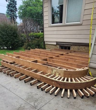 deck foundation