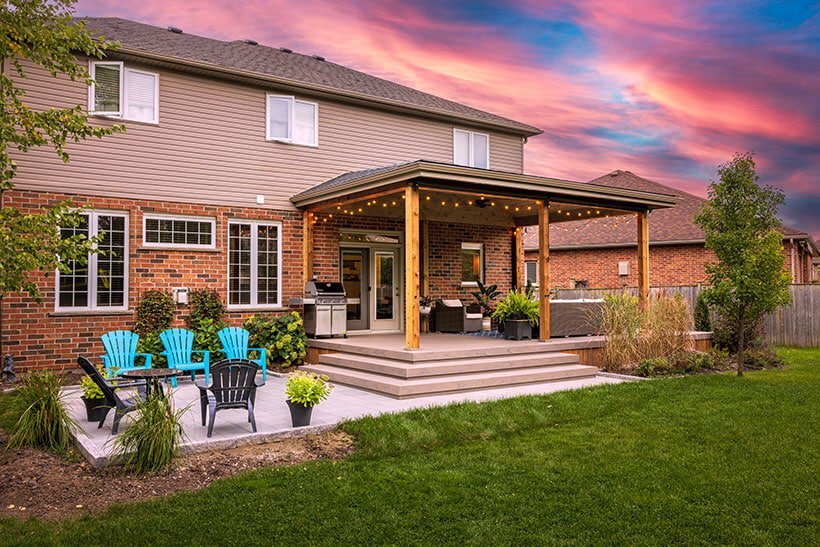 covered deck
