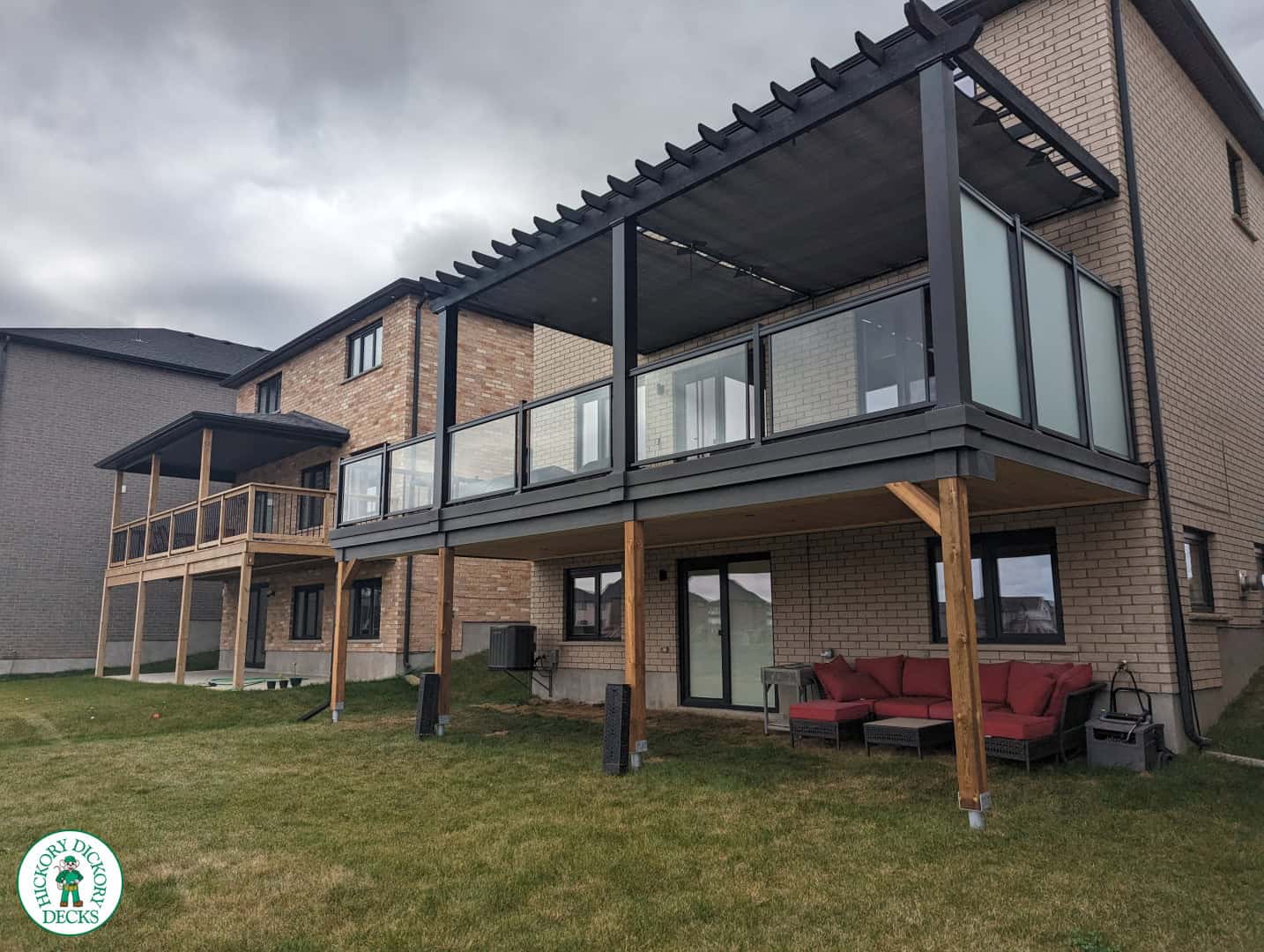 two level deck