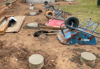 concrete piles