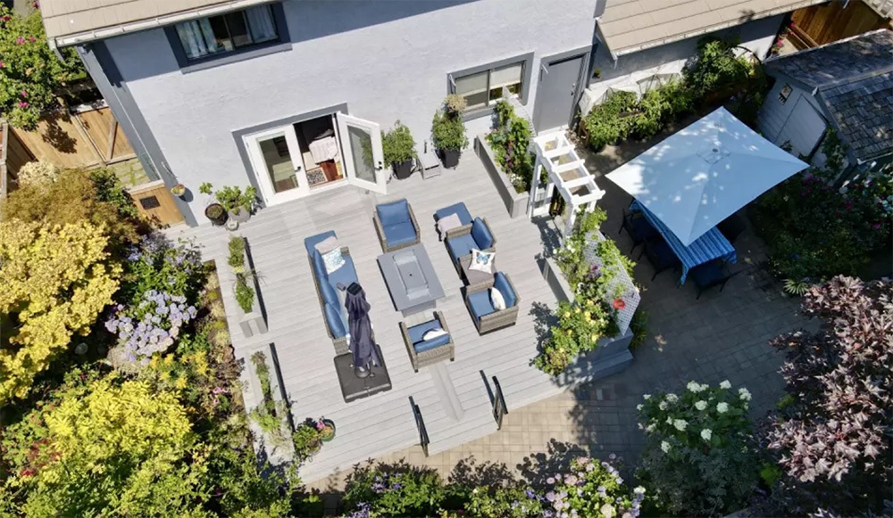 gardener's dream deck in Surrey BC