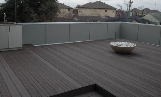 low maintenance deck