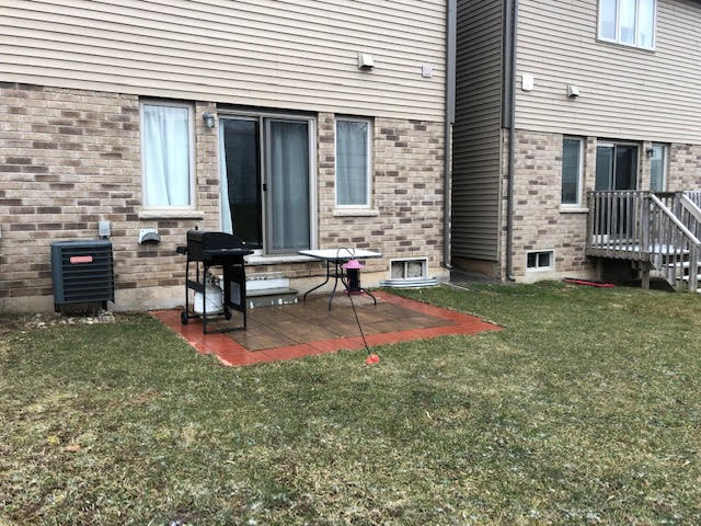 simple backyard deck