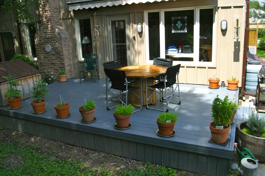 backyard deck revitalization