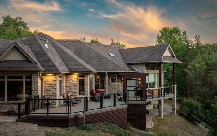 soffit deck lighting