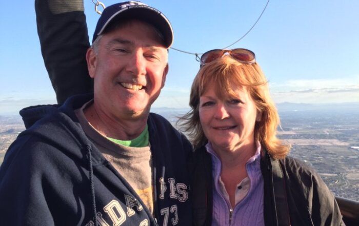 Doug Matthews and wife