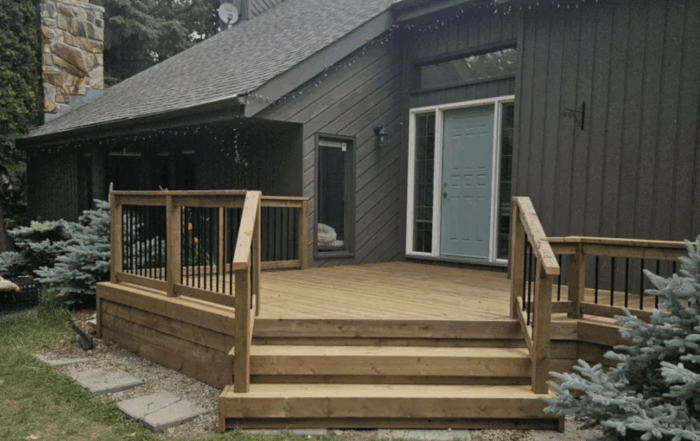 composite deck in Manitoba