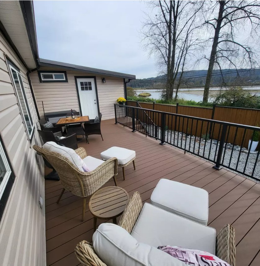 low maintenance deck in BC