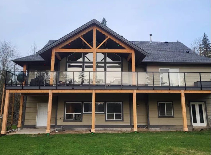 deck in British Columbia