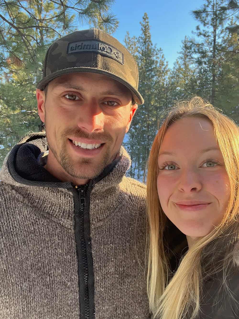 Lucas Collette and wife