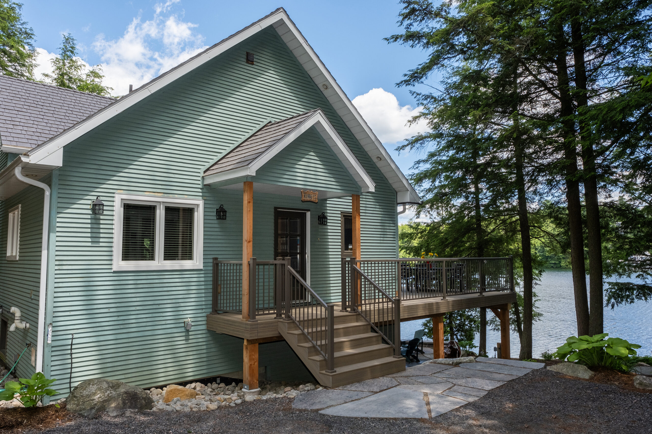 composite cottage deck